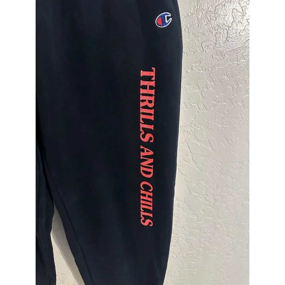 Official Travis Scott Astroworld Champion Thrills & Chills Concert Sweatpants